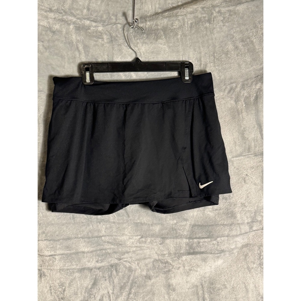 Nike Dri-FIT Womens Black Athletic Skort XL Tennis Golf Running Skirt 202112140
